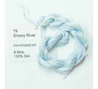 Шёлковое мулине Dinky-Dyes S-079 Snowy River